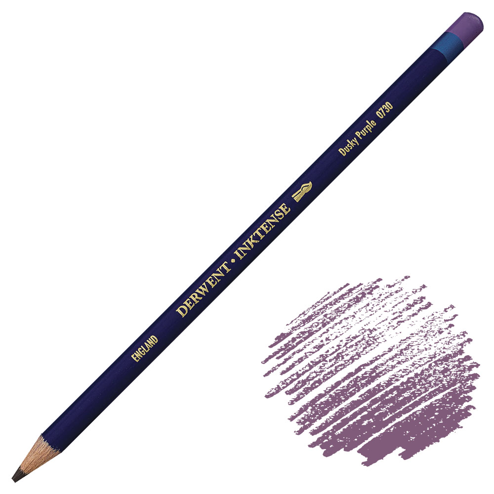 Derwent Inktense Water-Soluble Ink Pencil Dusky Purple