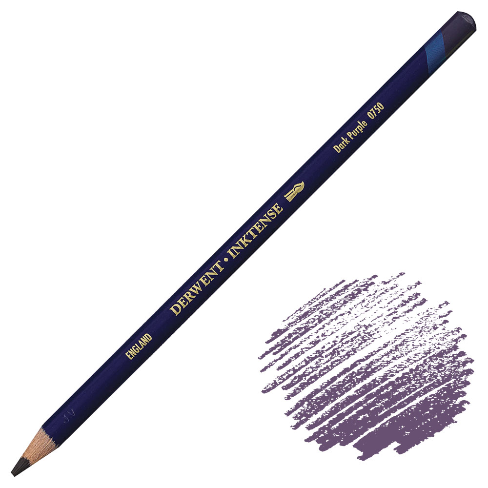 Derwent Inktense Water-Soluble Ink Pencil Dark Purple