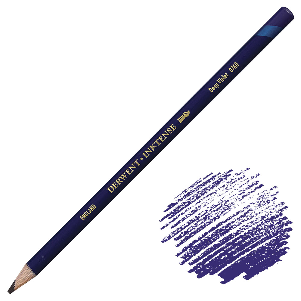 Derwent Inktense Water-Soluble Ink Pencil Deep Violet