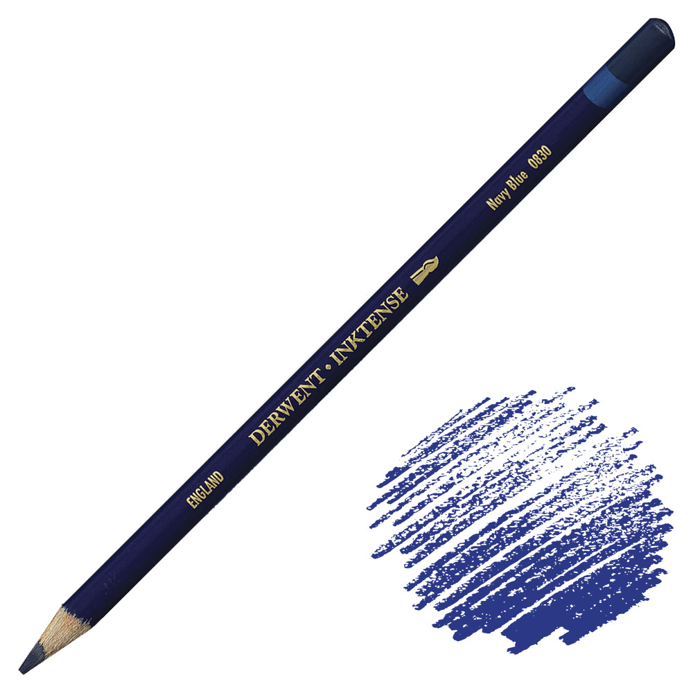 Derwent Inktense Water-Soluble Ink Pencil Navy Blue