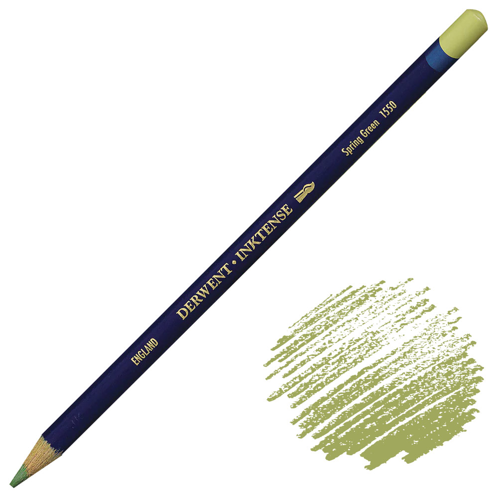 Derwent Inktense Water-Soluble Ink Pencil Spring Green