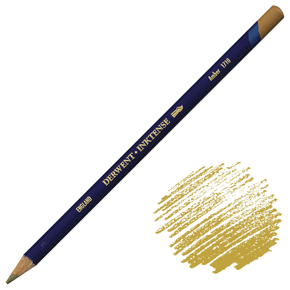 Derwent Inktense Water-Soluble Ink Pencil Amber