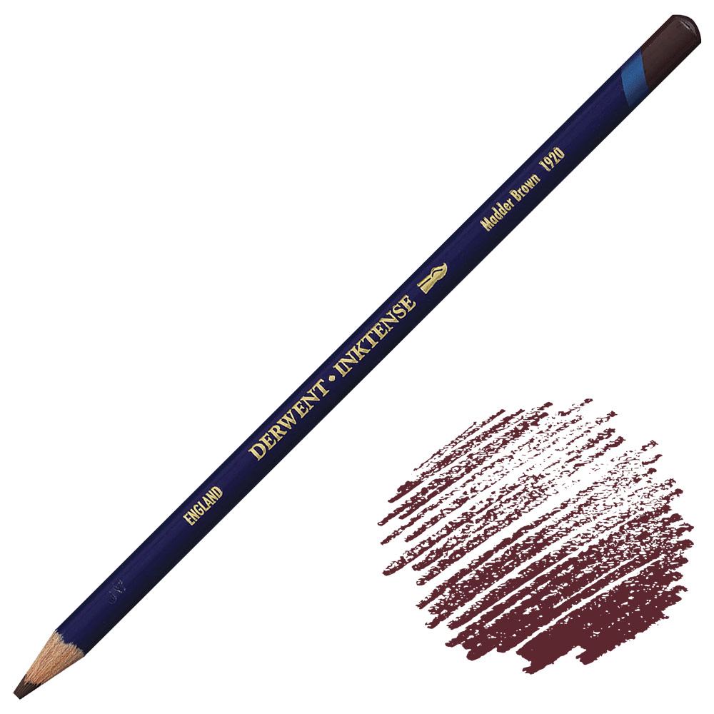 Derwent Inktense Water-Soluble Ink Pencil Madder Brown