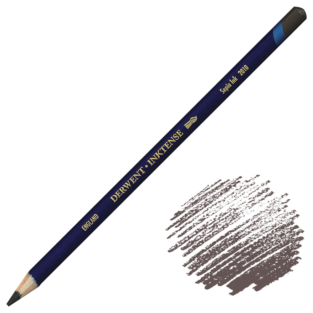 Derwent Inktense Water-Soluble Ink Pencil Sepia Ink