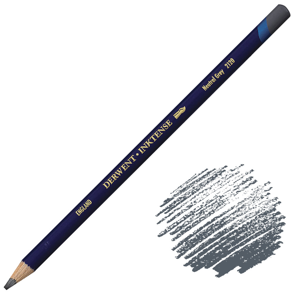 Derwent Inktense Water-Soluble Ink Pencil Neutral Grey