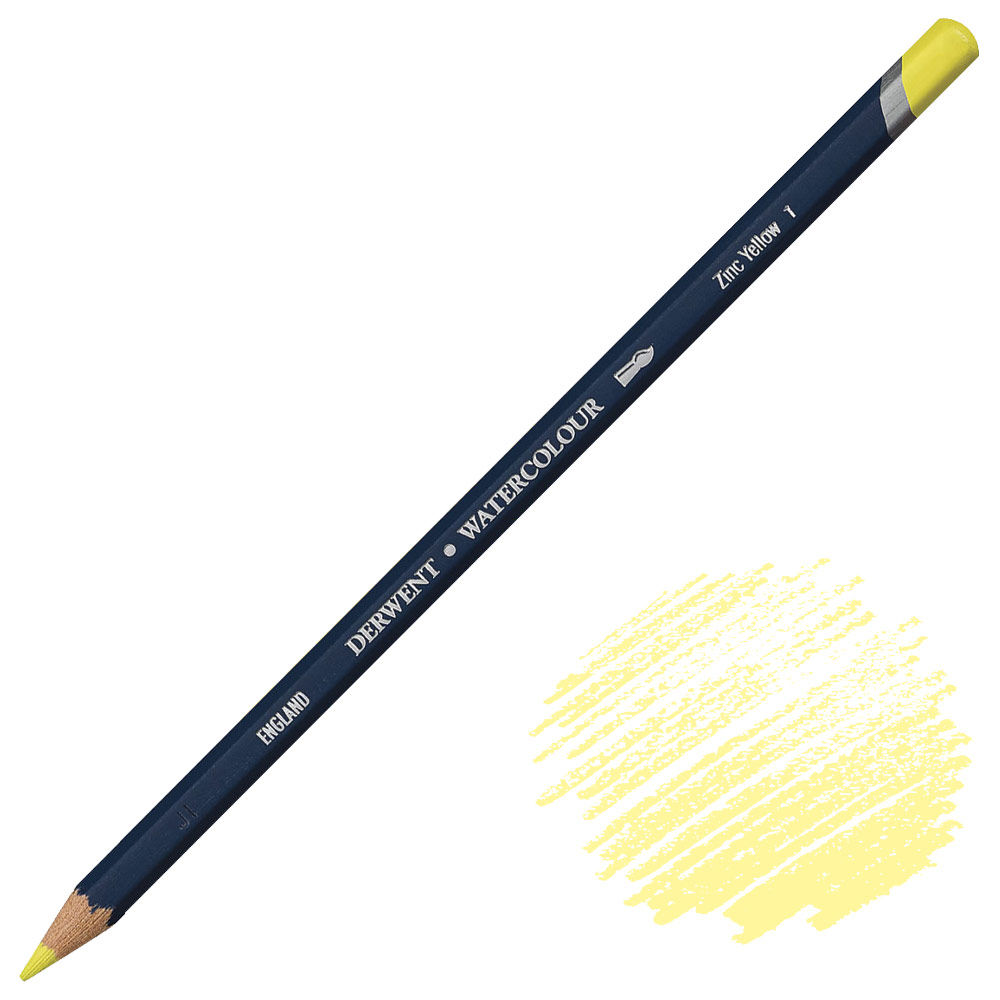 Derwent Watercolour Water-Soluble Color Pencil Zinc Yellow