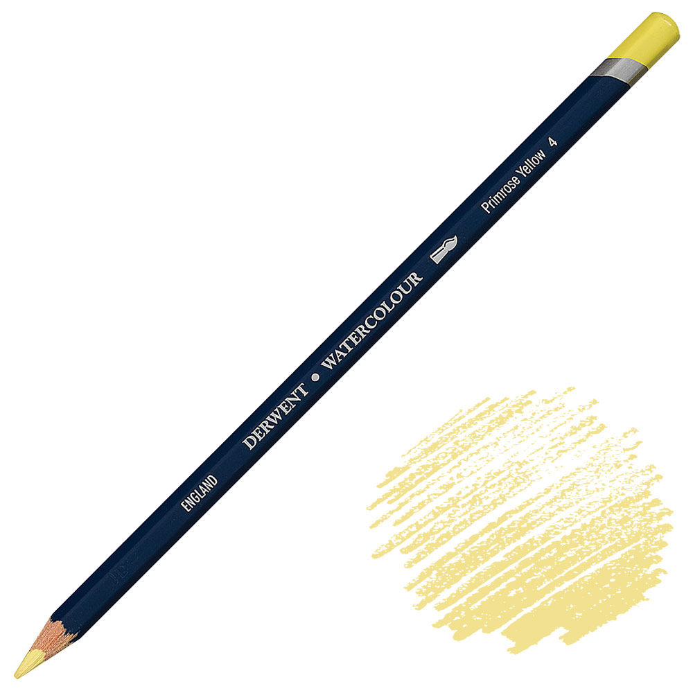 Derwent Watercolour Water-Soluble Color Pencil Primrose Yellow
