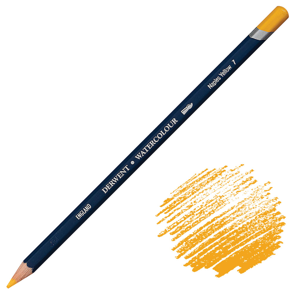 Derwent Watercolour Water-Soluble Color Pencil Naples Yellow