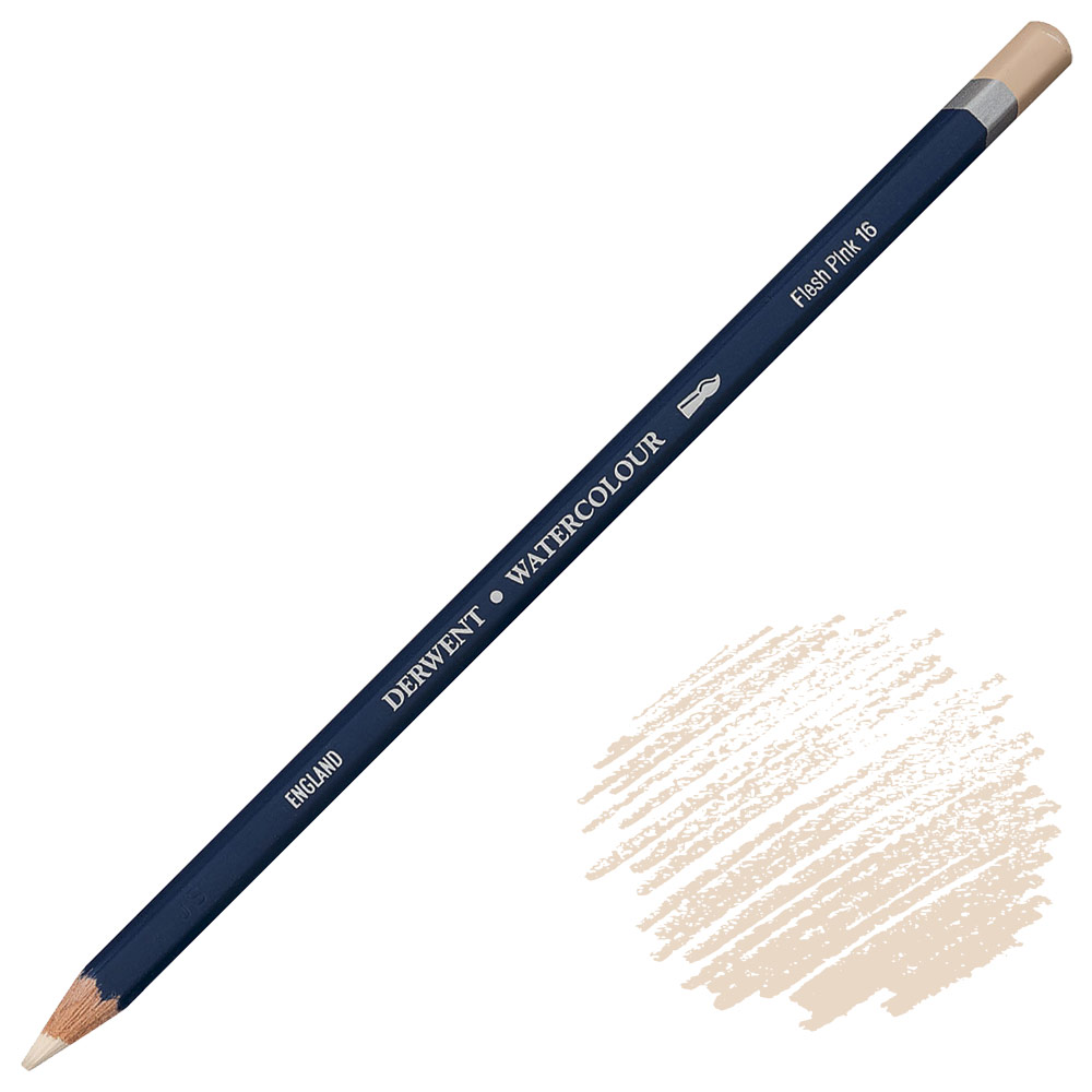 Derwent Watercolour Water-Soluble Color Pencil Flesh Pink