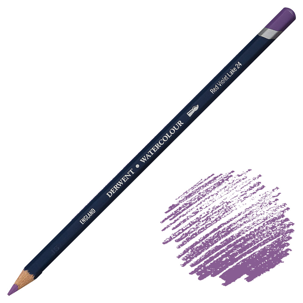 Derwent Watercolour Water-Soluble Color Pencil Red Violet Lake