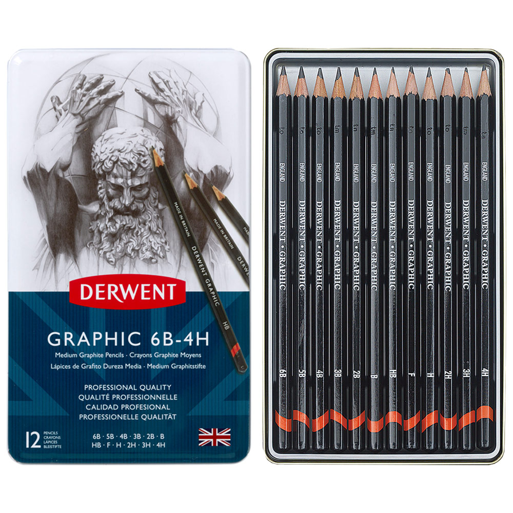 Derwent Graphic Designer 12-Pencil Set