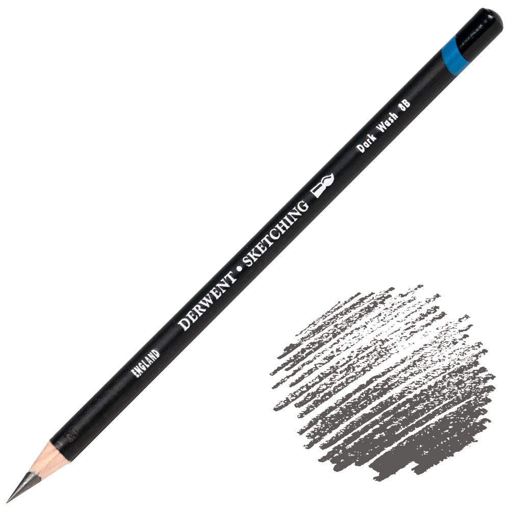 Derwent Water-Soluble Graphite Sketching Pencil 8B