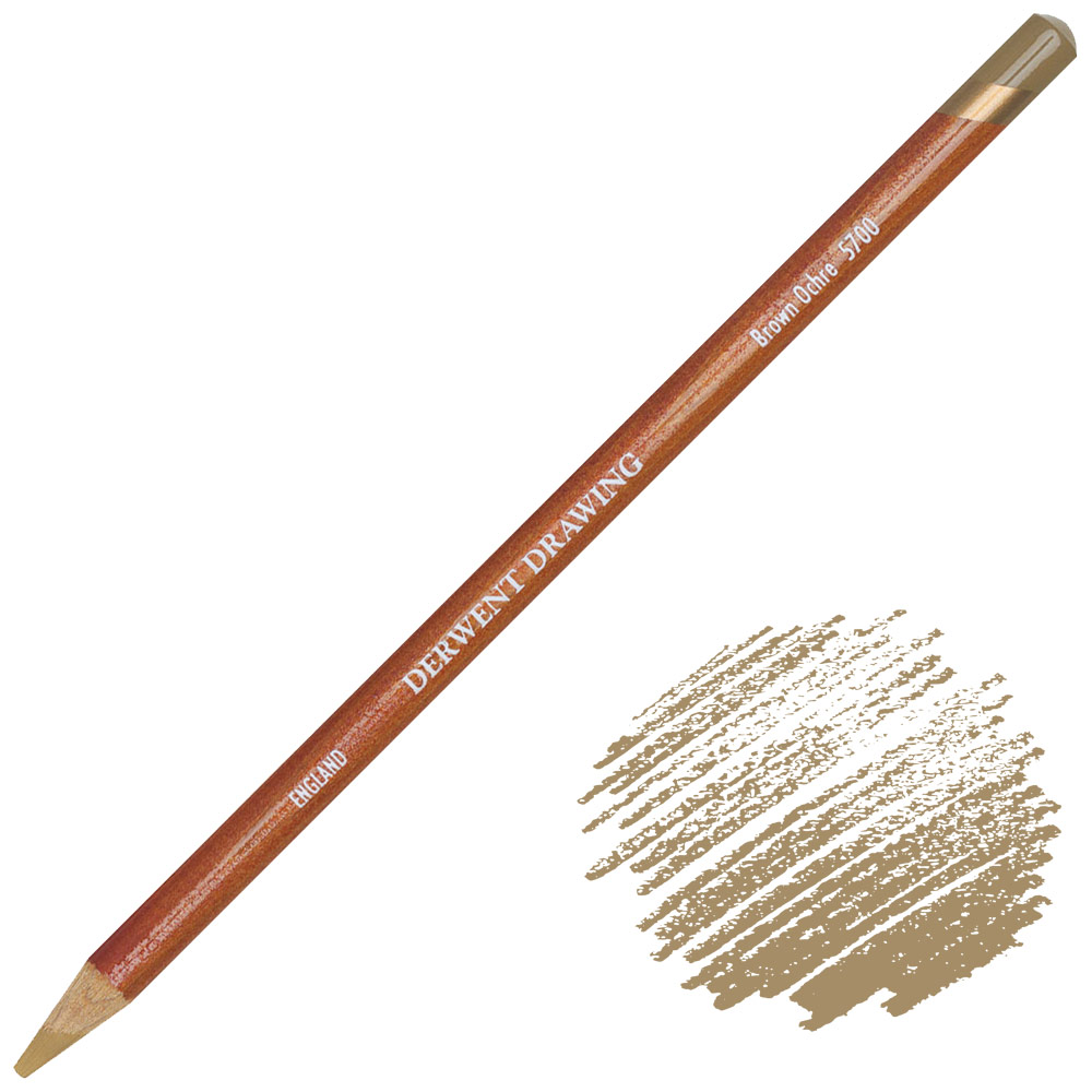 Derwent Drawing Pencil Brown Ochre