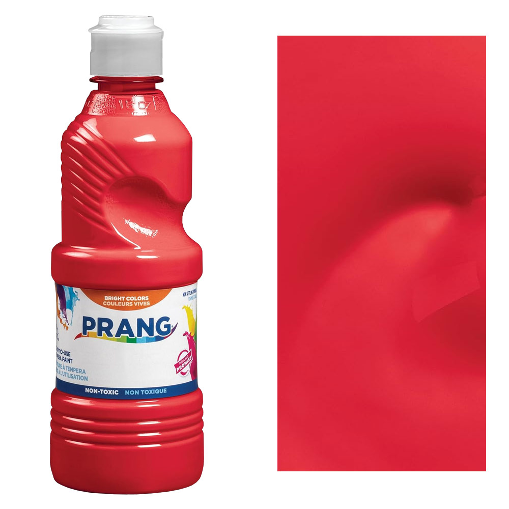 Prang Ready-To-Used Tempera Paint 16oz Red