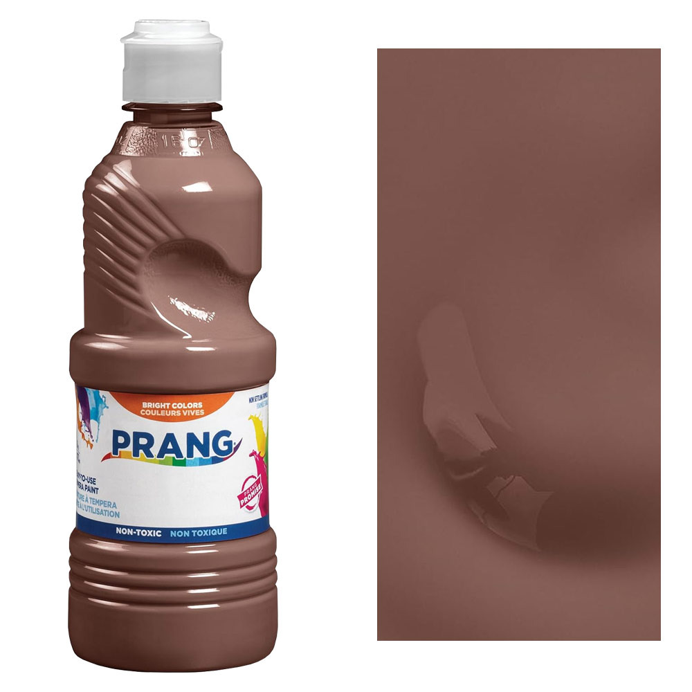 Prang Ready-To-Used Tempera Paint 16oz Brown