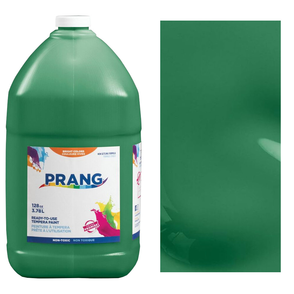Prang Ready-To-Use Tempera Paint 1 Gallon Green