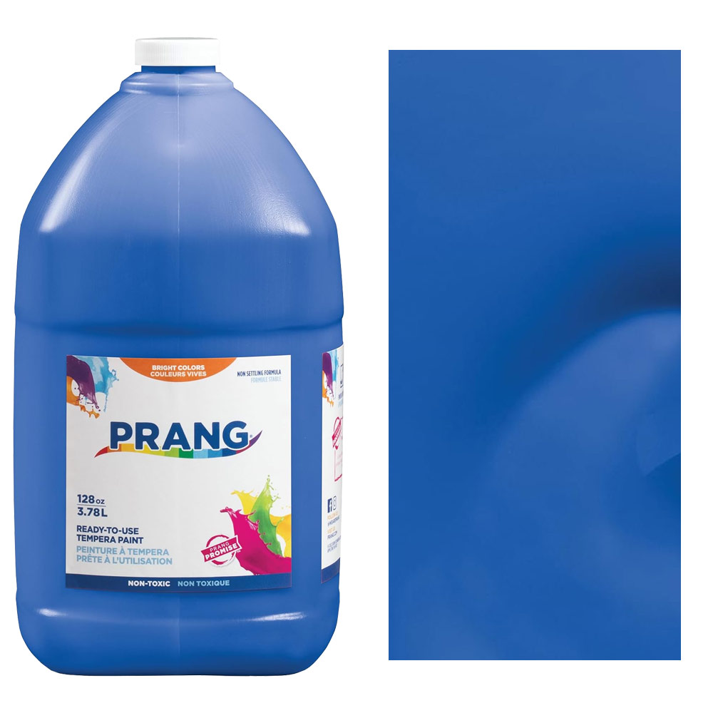 Prang Ready-To-Use Tempera Paint 1 Gallon Blue