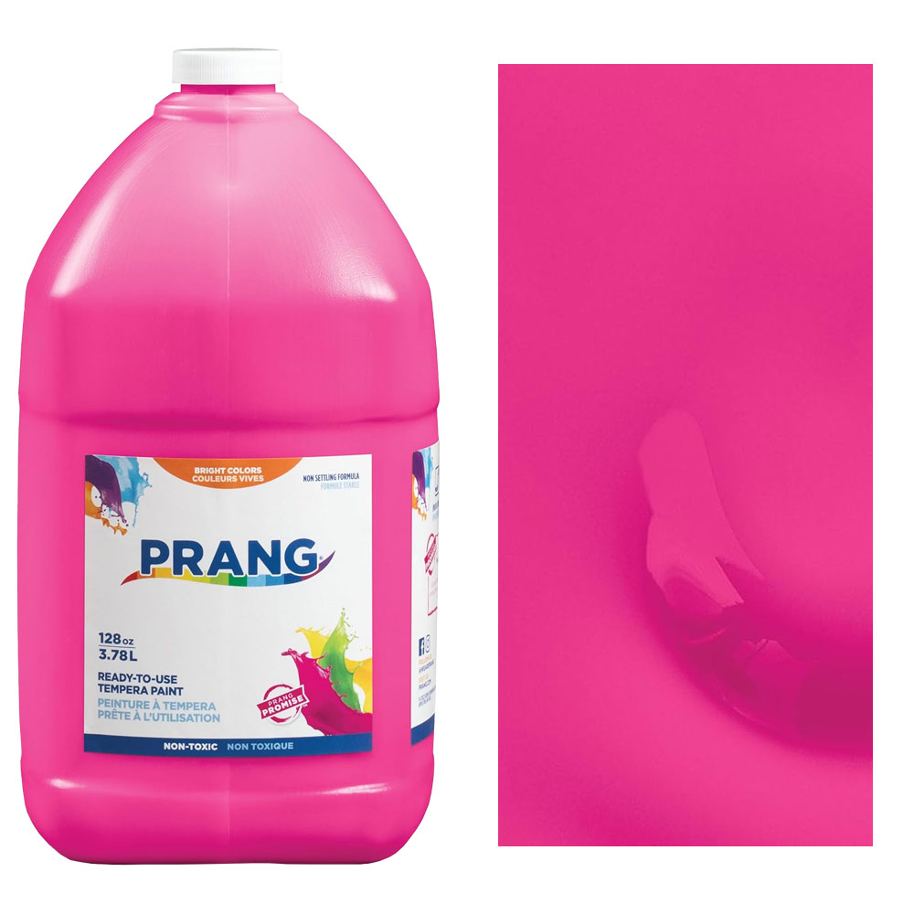 Prang Ready-To-Use Tempera Paint 1 Gallon Magenta