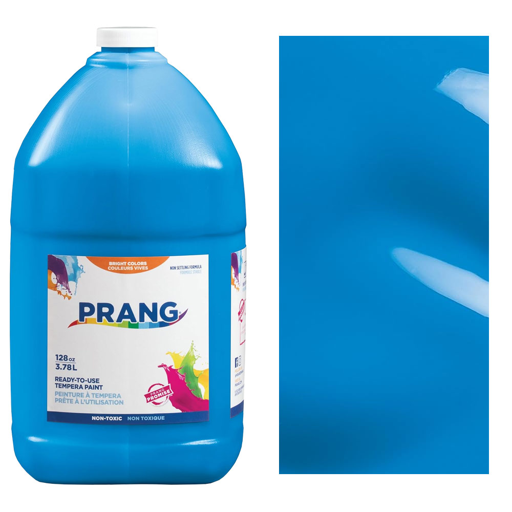 Prang Ready-To-Use Tempera Paint 1 Gallon Turquoise