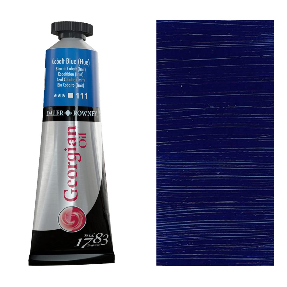 Daler-Rowney Georgian Oil Colour 38ml Cobalt Blue Hue