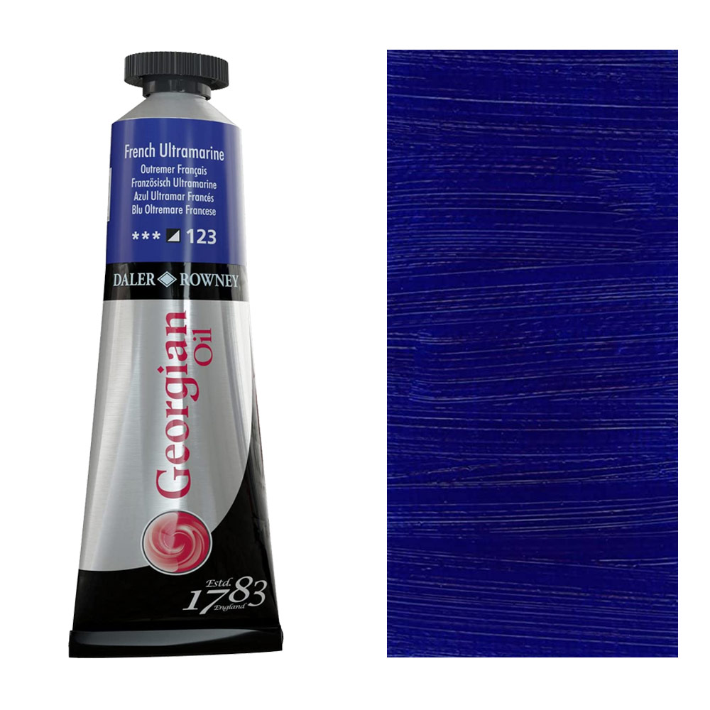 Daler-Rowney Georgian Oil Colour 38ml French Ultramarine