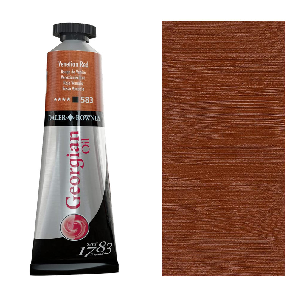 Daler-Rowney Georgian Oil Colour 38ml Venetian Red