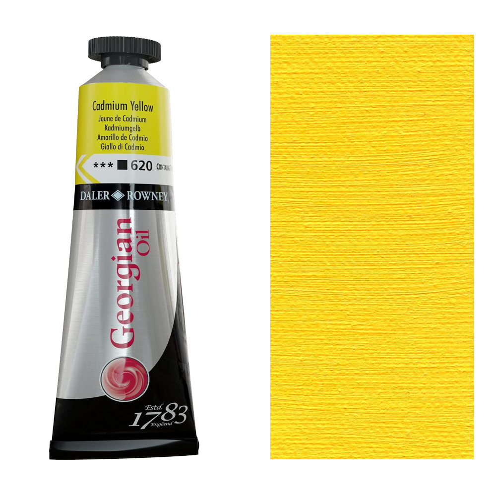 Daler-Rowney Georgian Oil Colour 38ml Cadmium Yellow