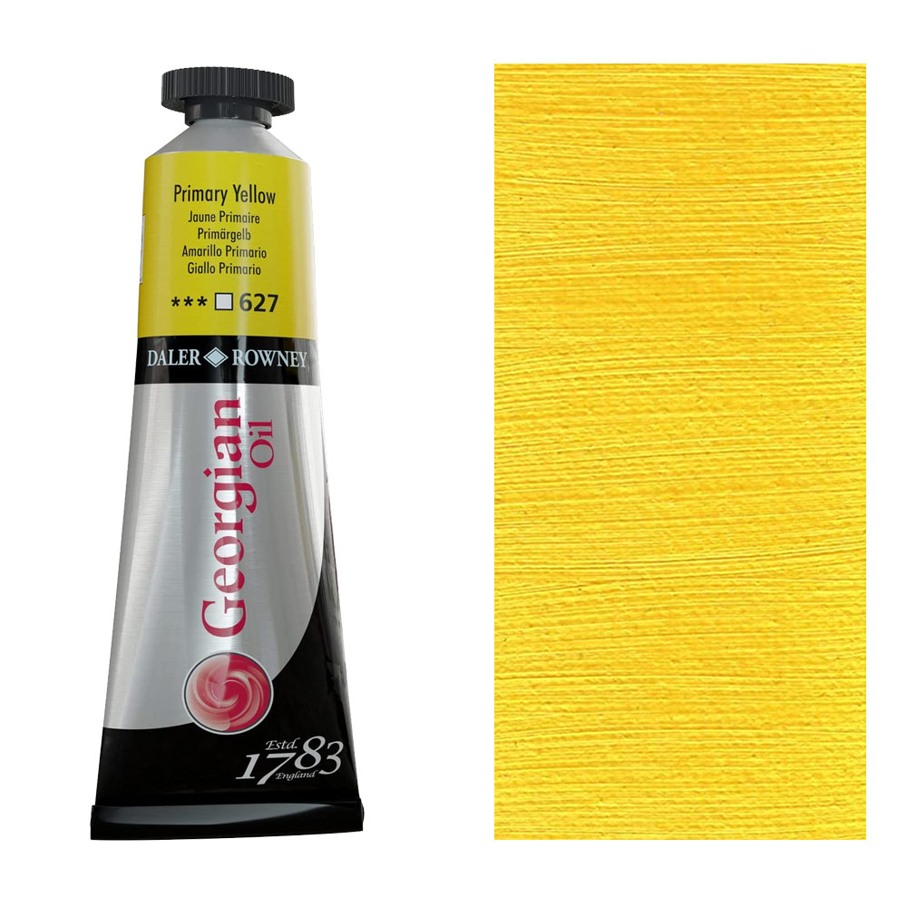 Daler-Rowney Georgian Oil Colour 38ml Primary Yellow