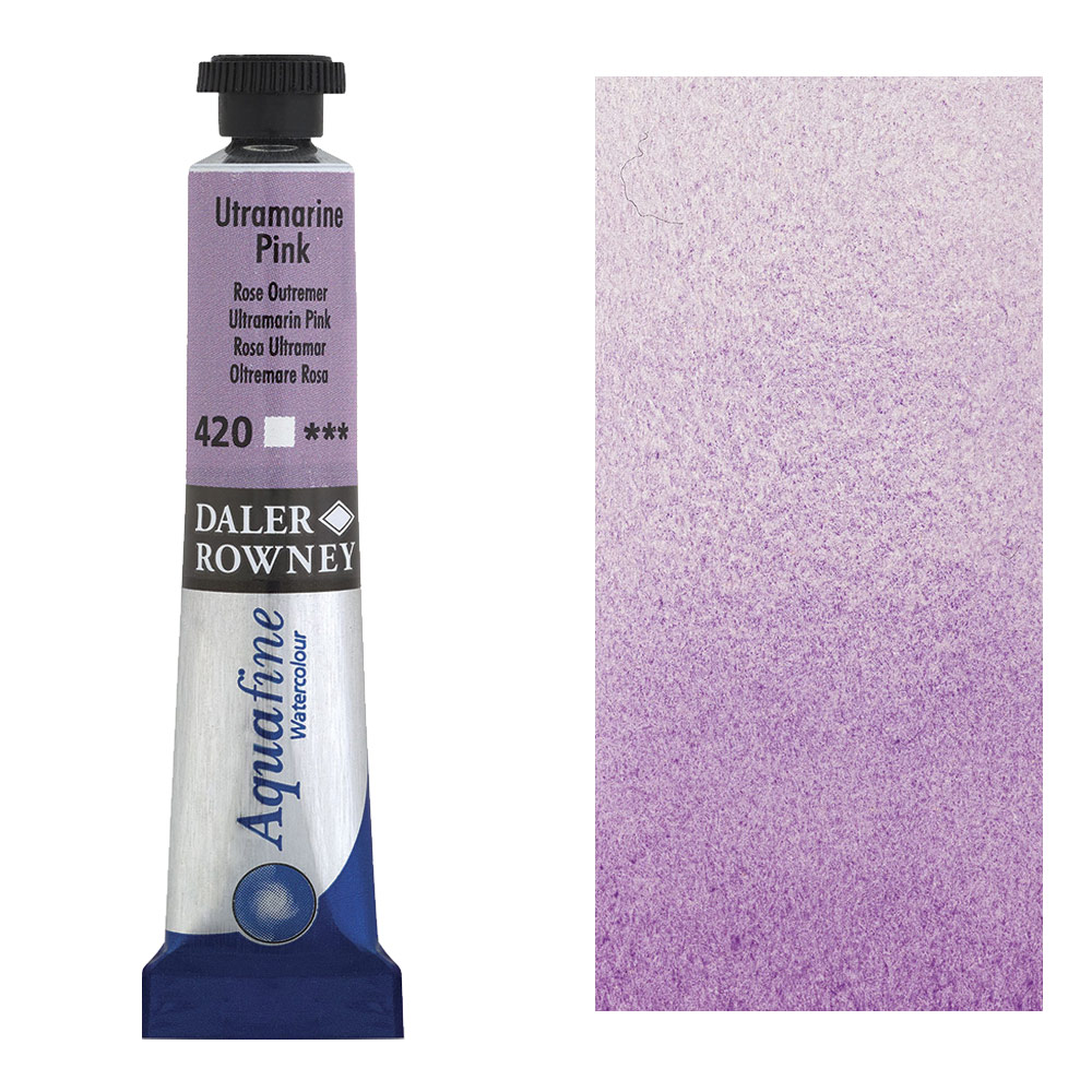Daler-Rowney Aquafine Watercolour 8ml Ultramarine Pink
