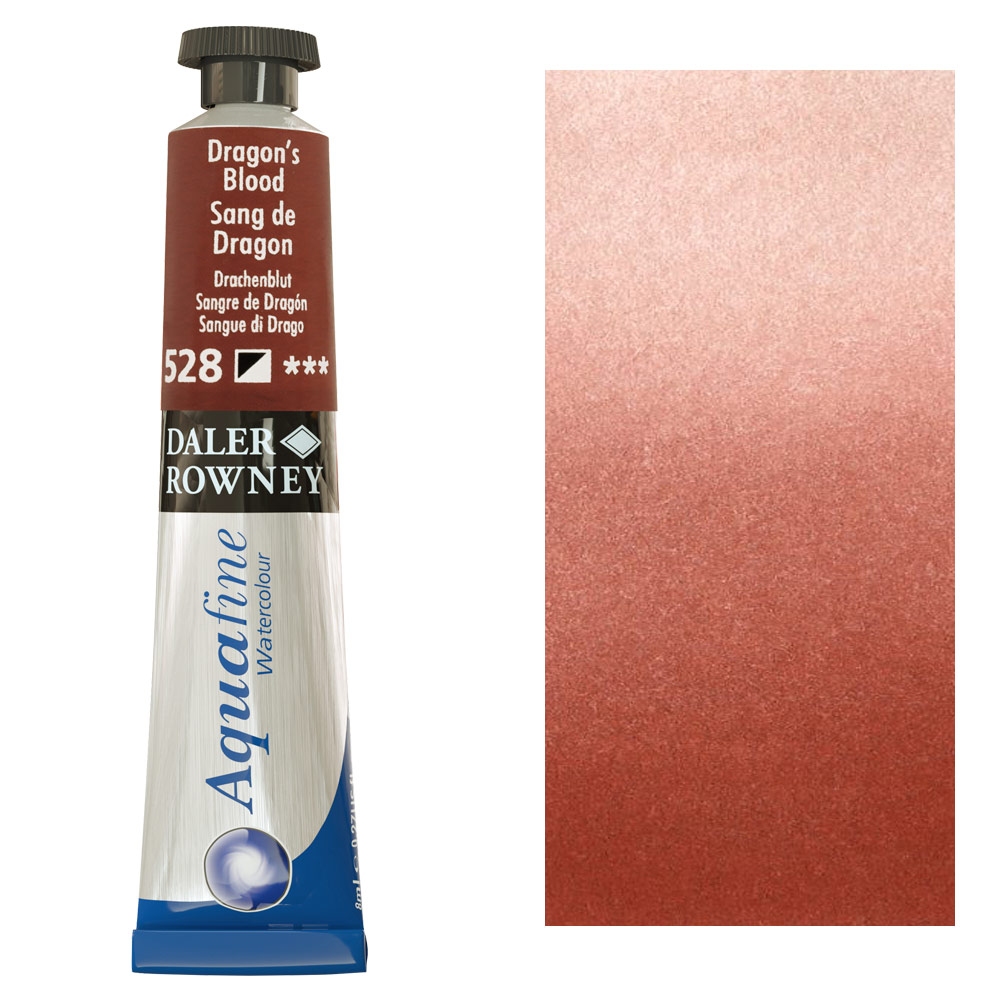 Daler-Rowney Aquafine Watercolour 8ml Dragon's Blood
