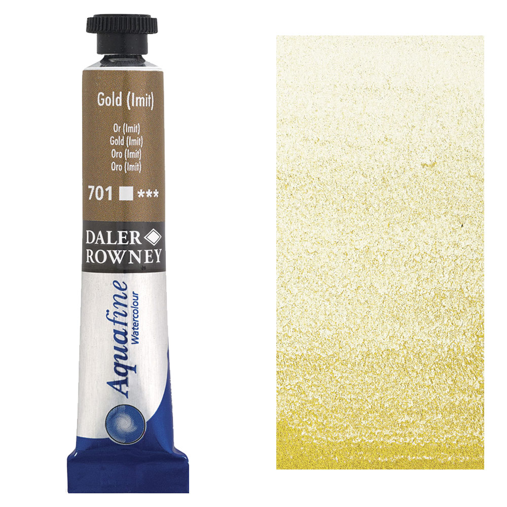 Daler-Rowney Aquafine Watercolour 8ml Gold (Imitation)