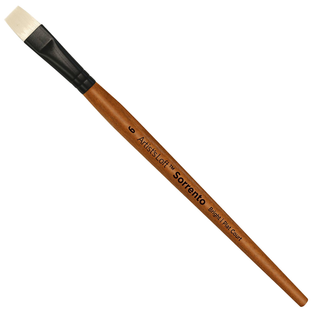 Artist's Loft Sorrento Synthetic Bristle Oil Brush Bright #6