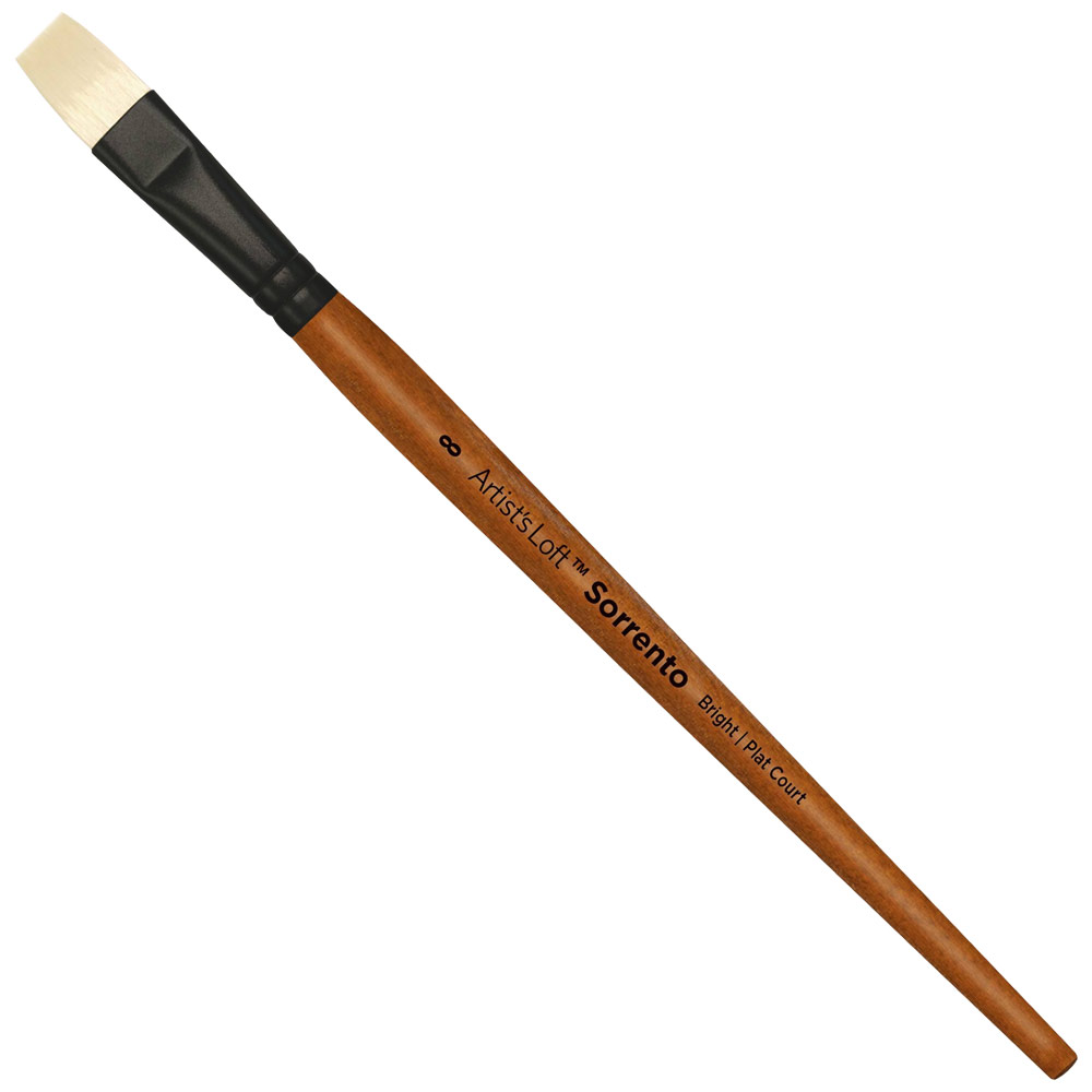 Artist's Loft Sorrento Synthetic Bristle Oil Brush Bright #8