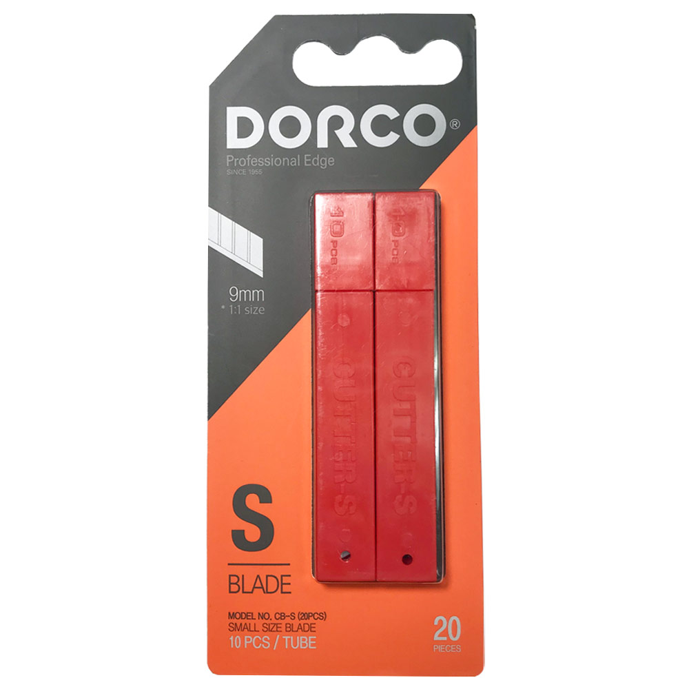 Dorco Professional Edge S Blade CB-S Refill 20 Pack 9mm