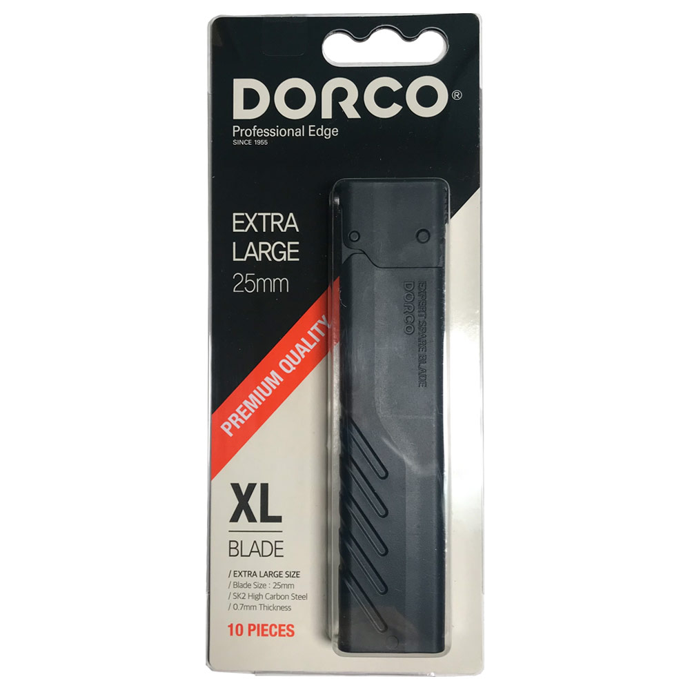 Dorco Professional Edge XL Blade Refill 10 Pack 25mm