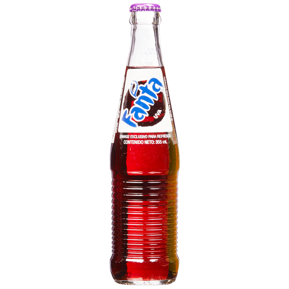 Fanta Naturally Flavored Soda 12oz Grape