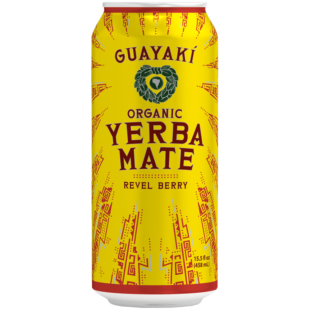 Guayaki Organic Yerba Mate 15.5oz Revel Berry