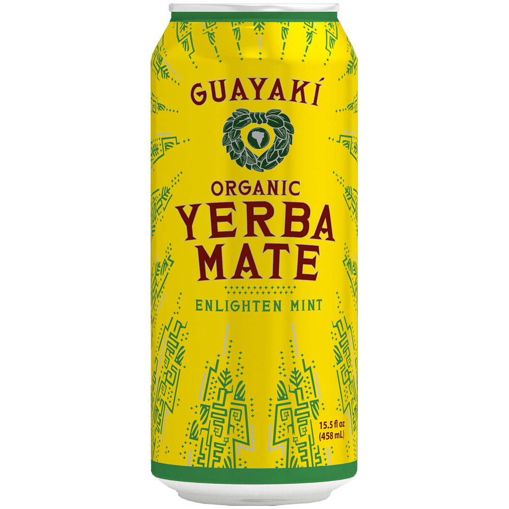 Guayaki Organic Yerba Mate 15.5oz Enlighten Mint