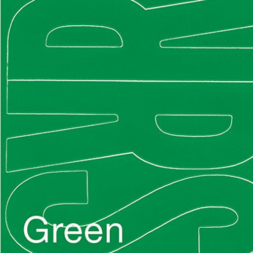 Duro Adhesive Vinyl Helvetica Letters 6" Green