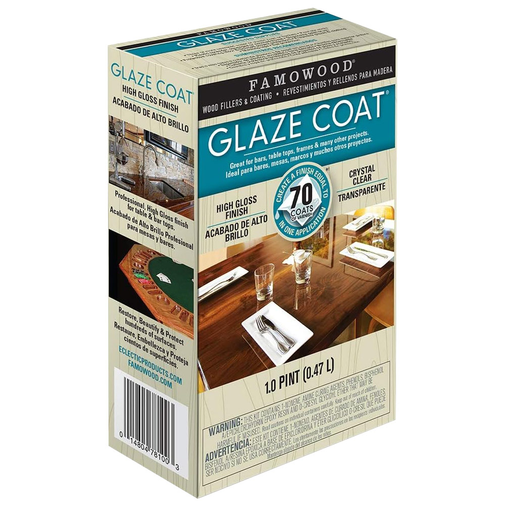 Famowood Glaze Coat Clear Epoxy 1 Pint
