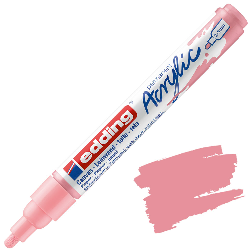 Edding 5100 Permanent Acrylic Paint Marker Medium 2-3mm Classy Mauve