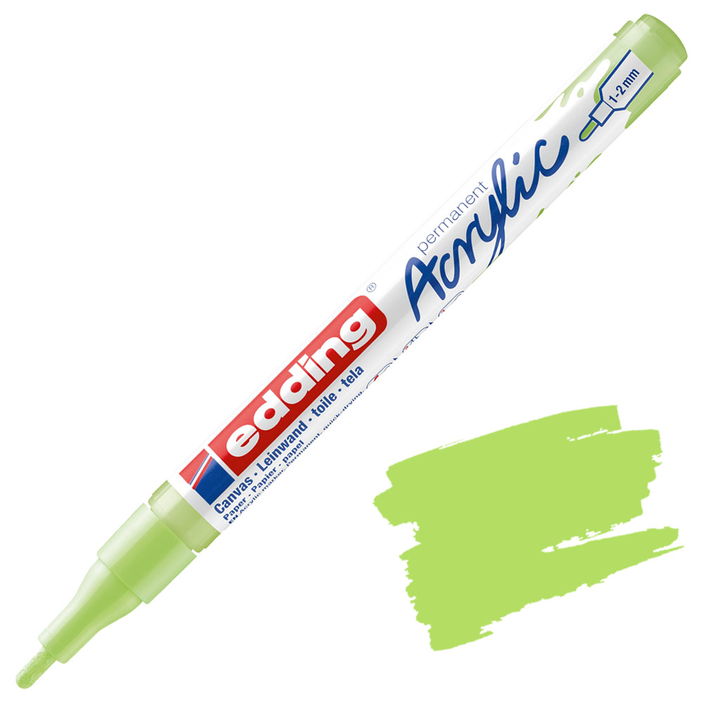 Edding 5300 Permanent Acrylic Paint Marker Fine 1-2mm Pastel Green