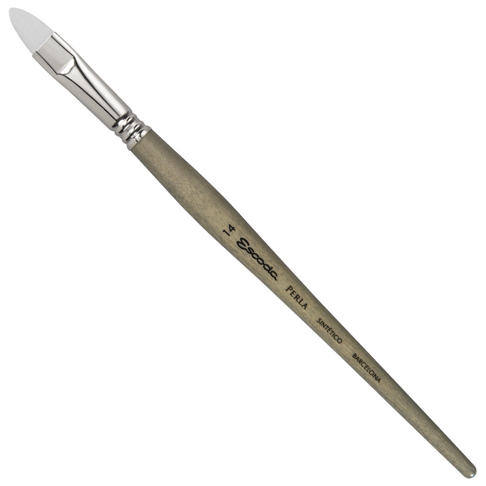 Escoda Perla White Toray Synthetic Brush Series 1532 Bright #14