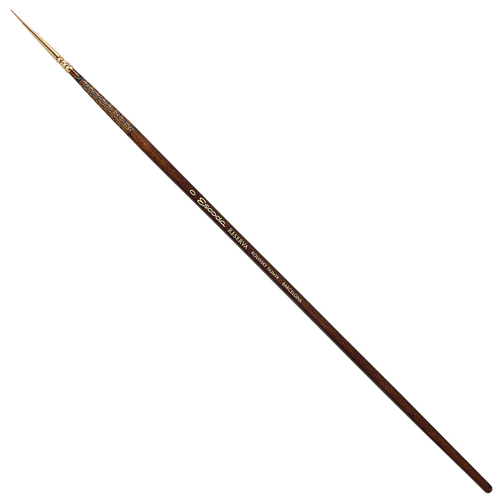 Escoda Reserva Kolinsky Sable Long Brush Round #0