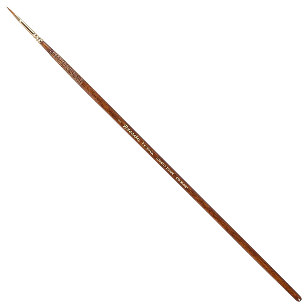 Escoda Reserva Kolinsky Sable Long Brush Filbert #1