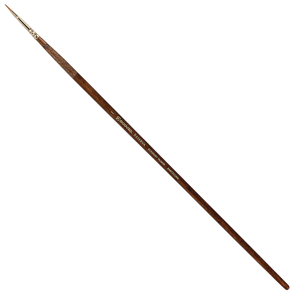Escoda Reserva Kolinsky Sable Long Brush Bright #1