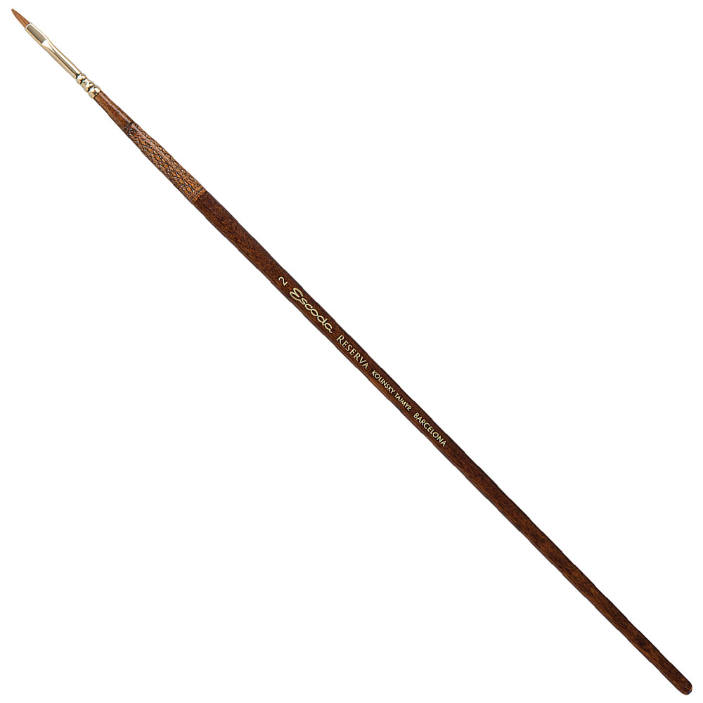 Escoda Reserva Kolinsky Sable Long Brush Bright #2