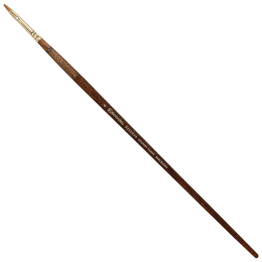 Escoda Reserva Kolinsky Sable Long Brush Bright #4
