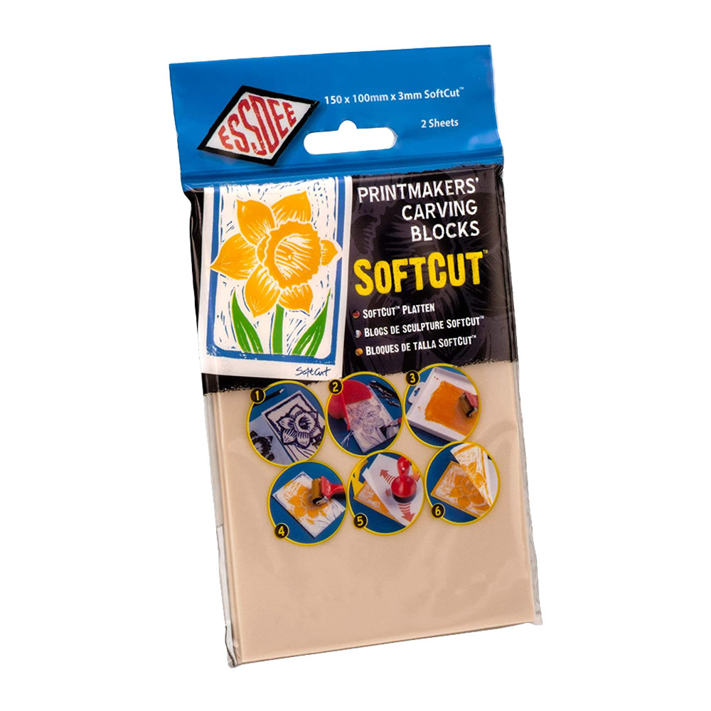 Essdee SoftCut Carving Block 2 Pack 4"x6"