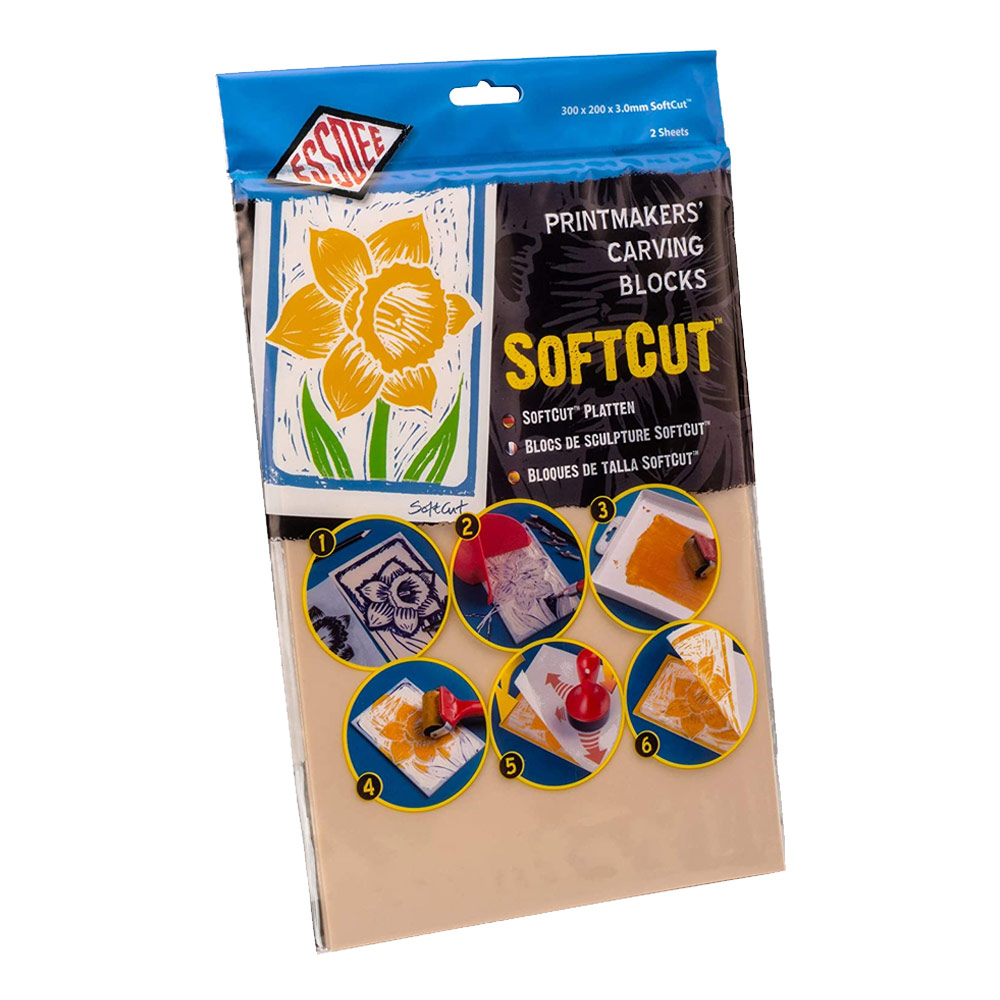 Essdee SoftCut Carving Block 2 Pack 8"x12"